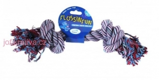 Happy Pet Flossin Fun-2 Knot S