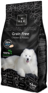 Rex Natural Range Grain Free Chicken & Potato 14kg